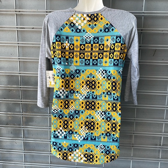 LLR - Abstract Printed Randy Top-#0288 - Picture 7 of 12